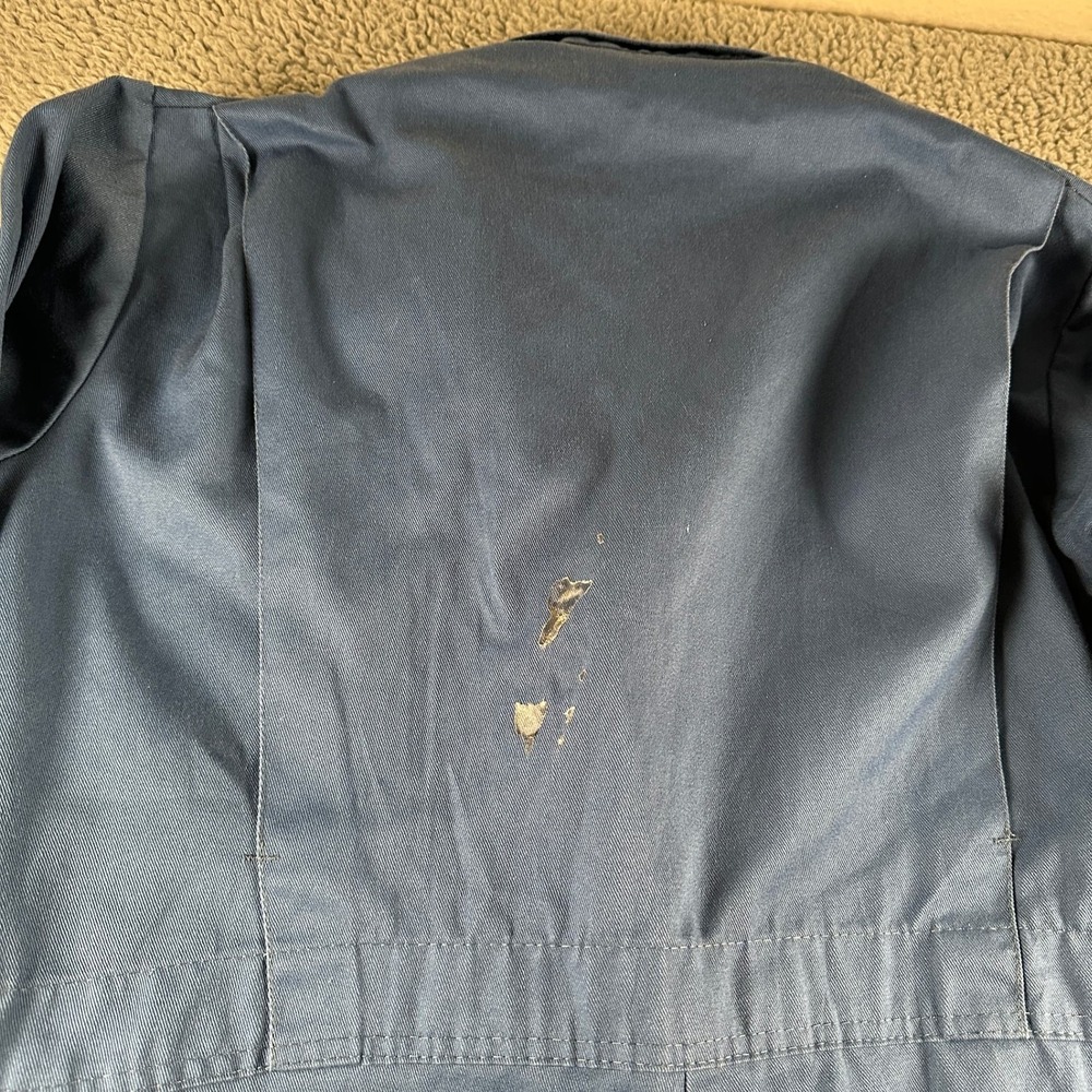 Vtg Ben Davis Coveralls Mens 40R Blue Workwear Painter One Piece Made In USA - Picture 10 of 15
